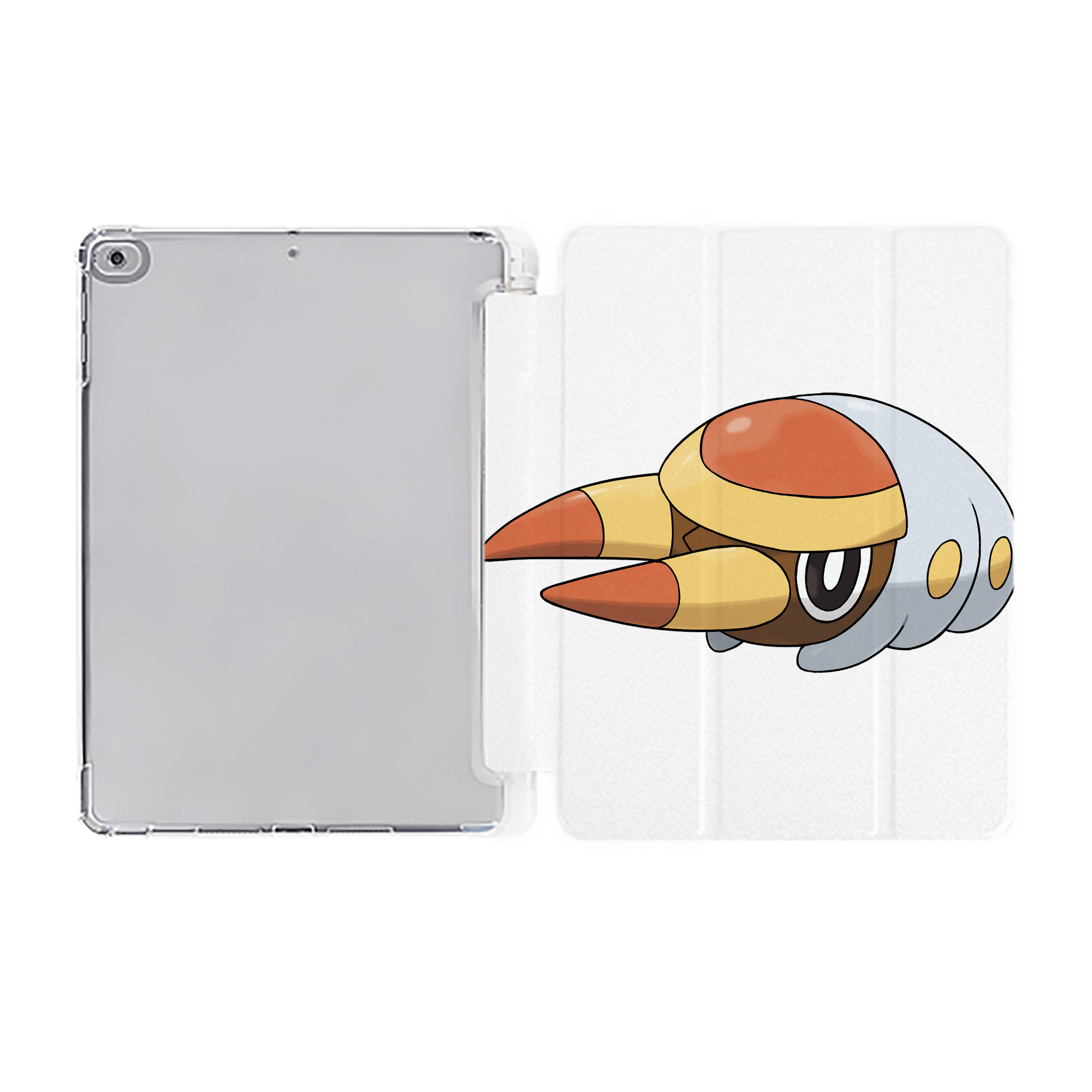 （画像用） ポケットモンスター Pokémon IPad ケース ペン収納付き 三つ折りスタンド PUレザー×シリコン 対応機種9.5/10.5/10.9インチ